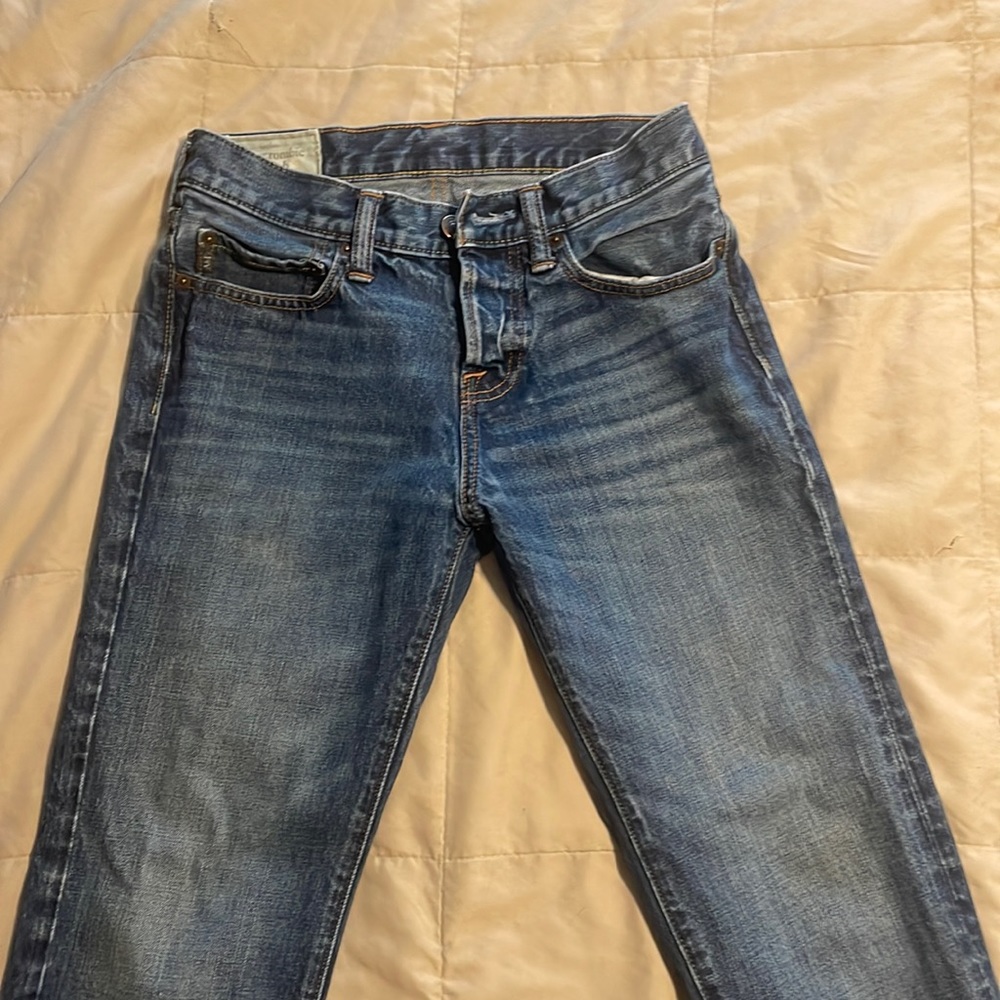Abercrombie&Fitch straight-leg jeans, 28 x 30